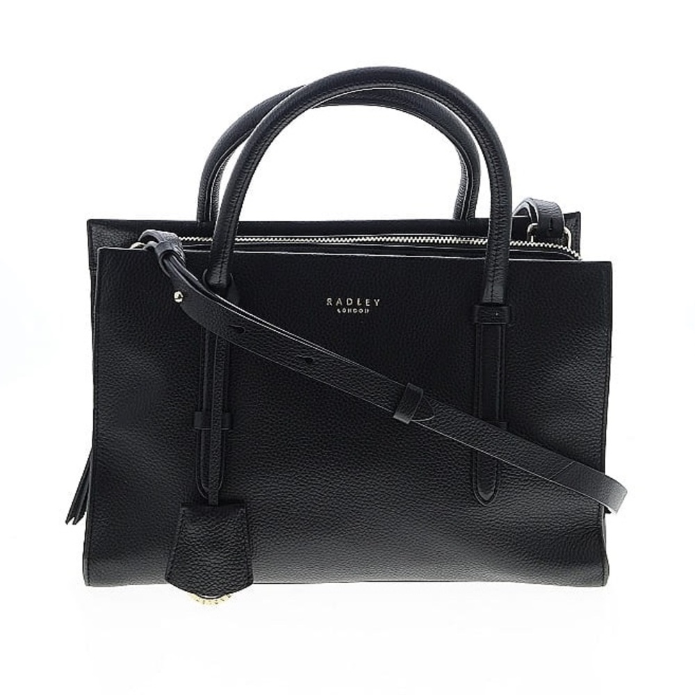 Radley London Black Genuine Leather Handbag Purse